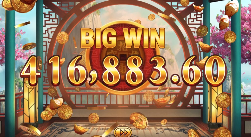 Wining in lucky lucky slot 